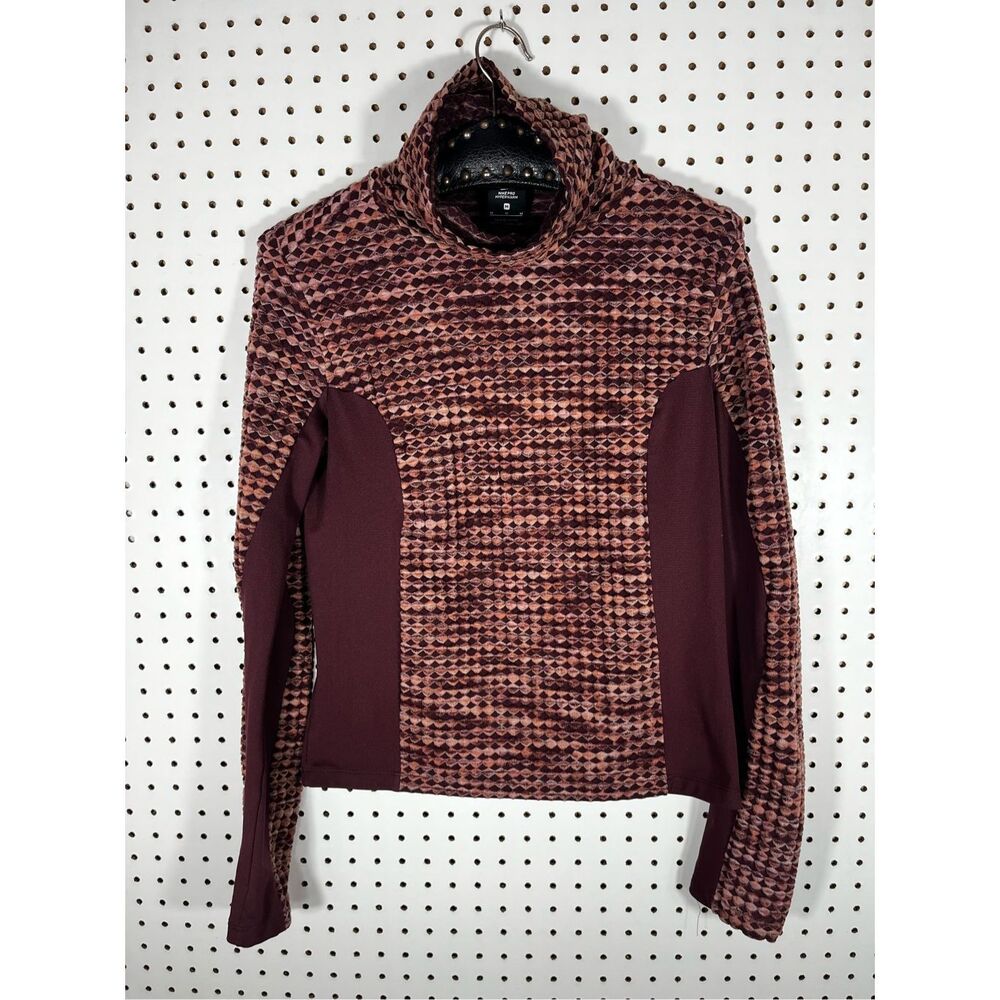 Nike Hyperwarm Mock Neck Pullover Sweatshirt Size… - image 1